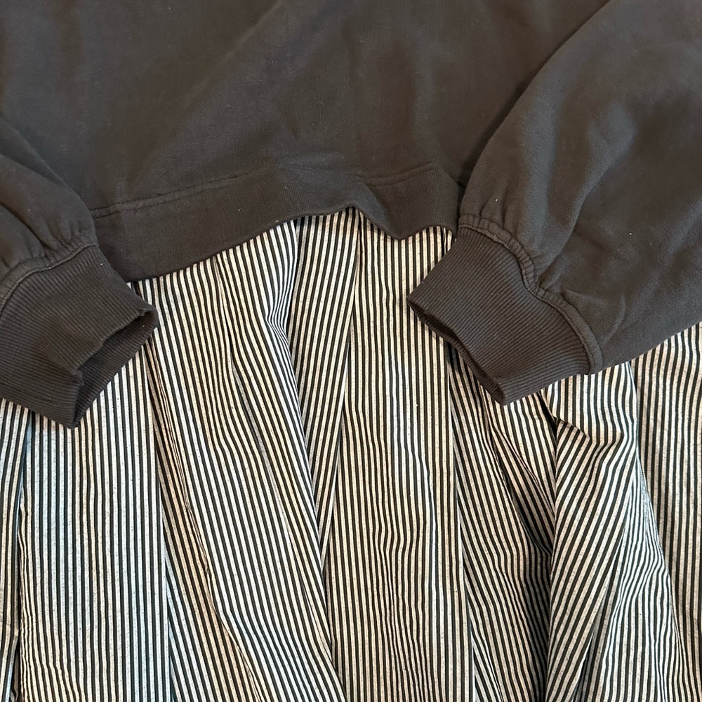 Free People Eleanor Striped Sweatshirt Dress - Picture 3 of 6